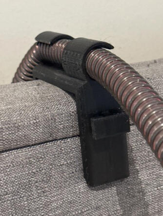 CPAP Hose guide, bed mounted CPAP Hose guide, bed mounted